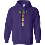 Sweatshirts Purple / Small Star Wars Totem Pullover Hoodie