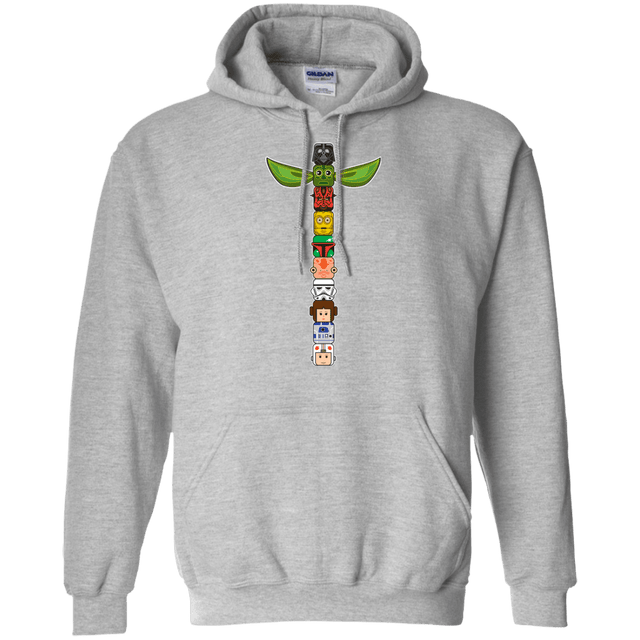 Sweatshirts Sport Grey / Small Star Wars Totem Pullover Hoodie