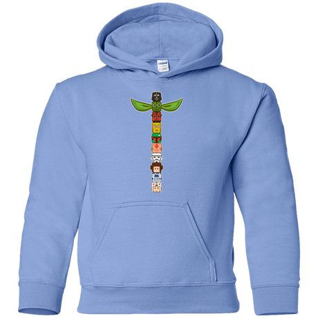 Sweatshirts Carolina Blue / YS Star Wars Totem Youth Hoodie