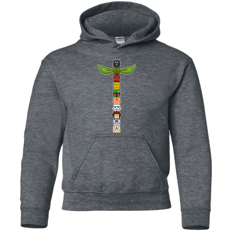 Sweatshirts Dark Heather / YS Star Wars Totem Youth Hoodie