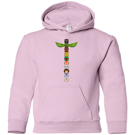 Sweatshirts Light Pink / YS Star Wars Totem Youth Hoodie