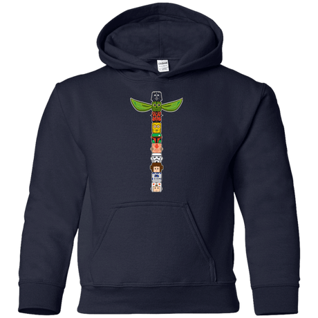 Sweatshirts Navy / YS Star Wars Totem Youth Hoodie