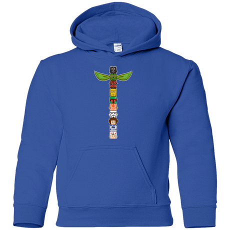 Sweatshirts Royal / YS Star Wars Totem Youth Hoodie