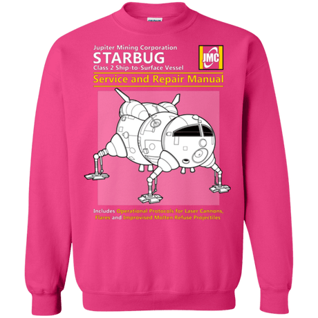 Sweatshirts Heliconia / Small Starbug Service And Repair Manual Crewneck Sweatshirt