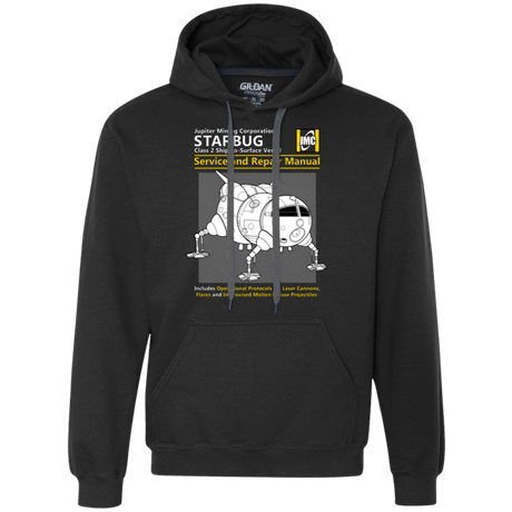 Sweatshirts Black / Small Starbug Service And Repair Manual Premium Fleece Hoodie