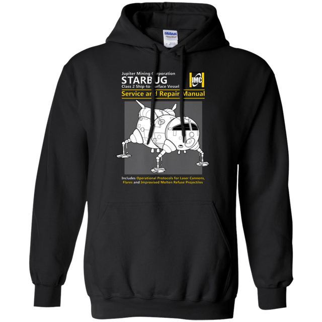 Sweatshirts Black / Small Starbug Service And Repair Manual Pullover Hoodie