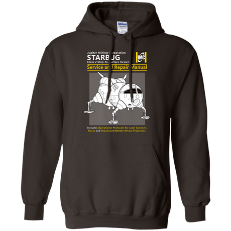 Sweatshirts Dark Chocolate / Small Starbug Service And Repair Manual Pullover Hoodie