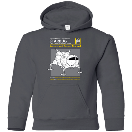 Sweatshirts Charcoal / YS Starbug Service And Repair Manual Youth Hoodie