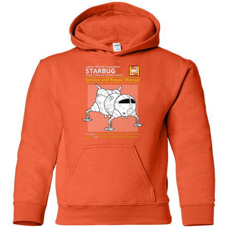 Sweatshirts Orange / YS Starbug Service And Repair Manual Youth Hoodie
