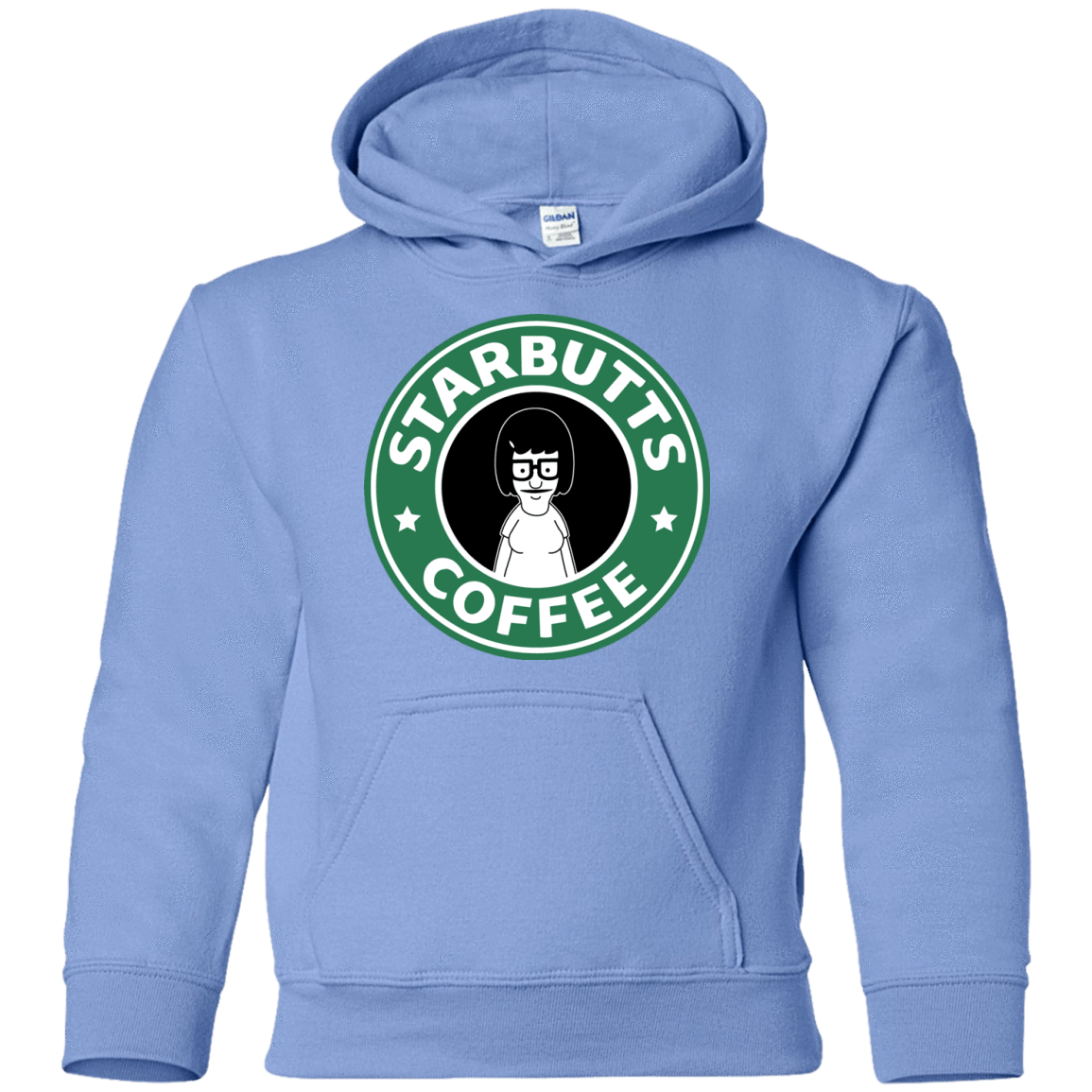 Sweatshirts Carolina Blue / YS Starbutts Youth Hoodie