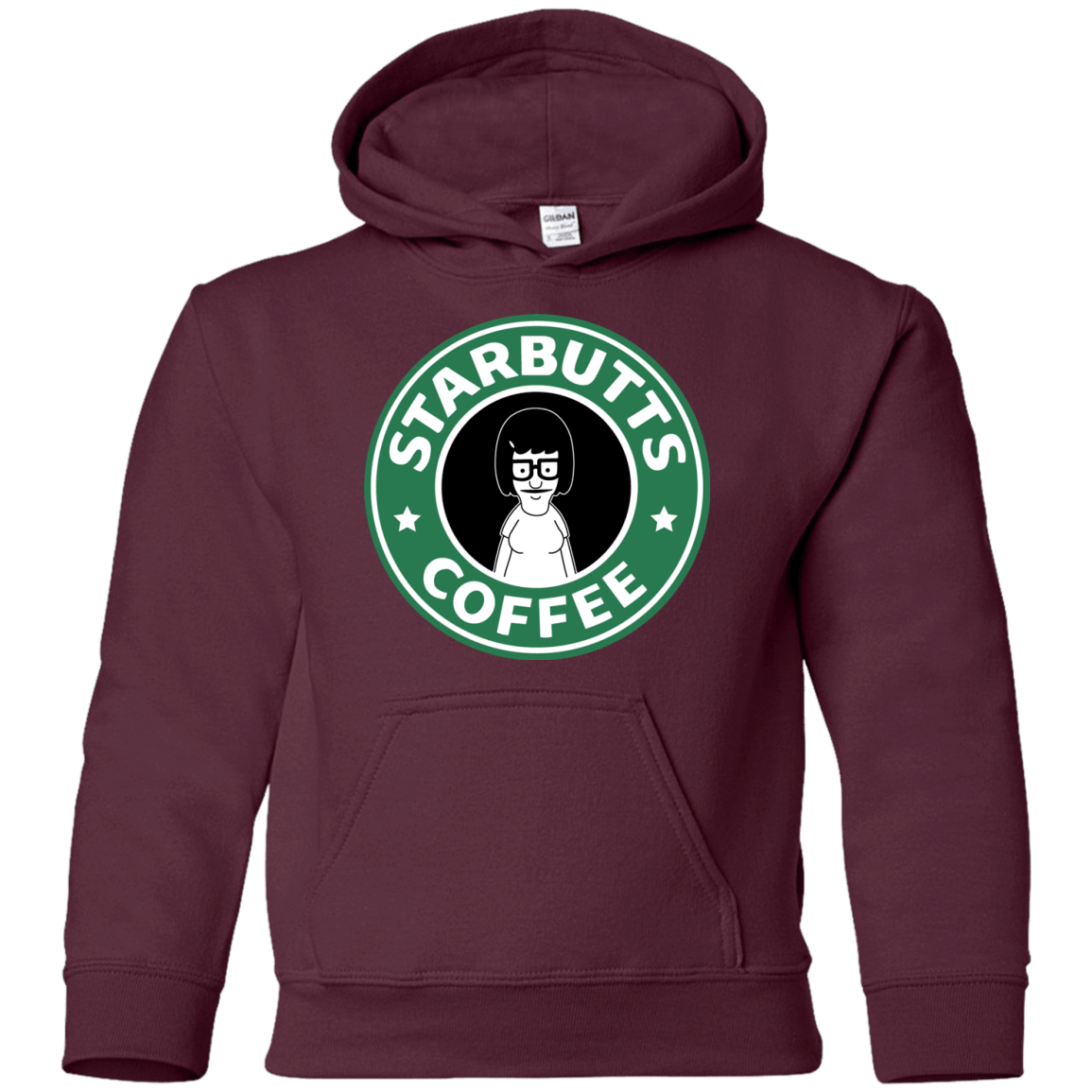 Sweatshirts Maroon / YS Starbutts Youth Hoodie