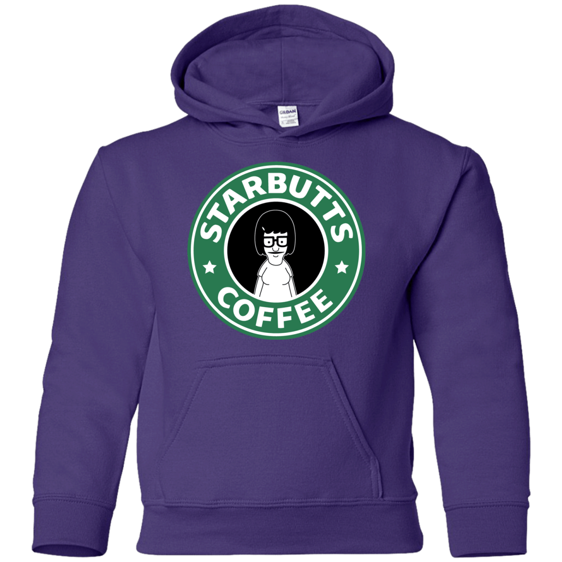 Sweatshirts Purple / YS Starbutts Youth Hoodie