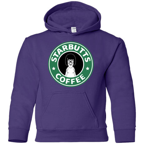 Sweatshirts Purple / YS Starbutts Youth Hoodie