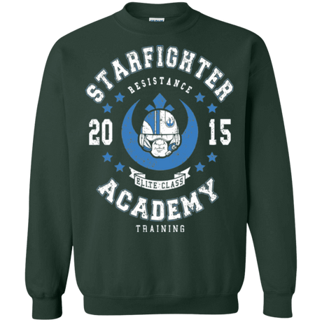 Sweatshirts Forest Green / Small Starfighter Academy 15 Crewneck Sweatshirt