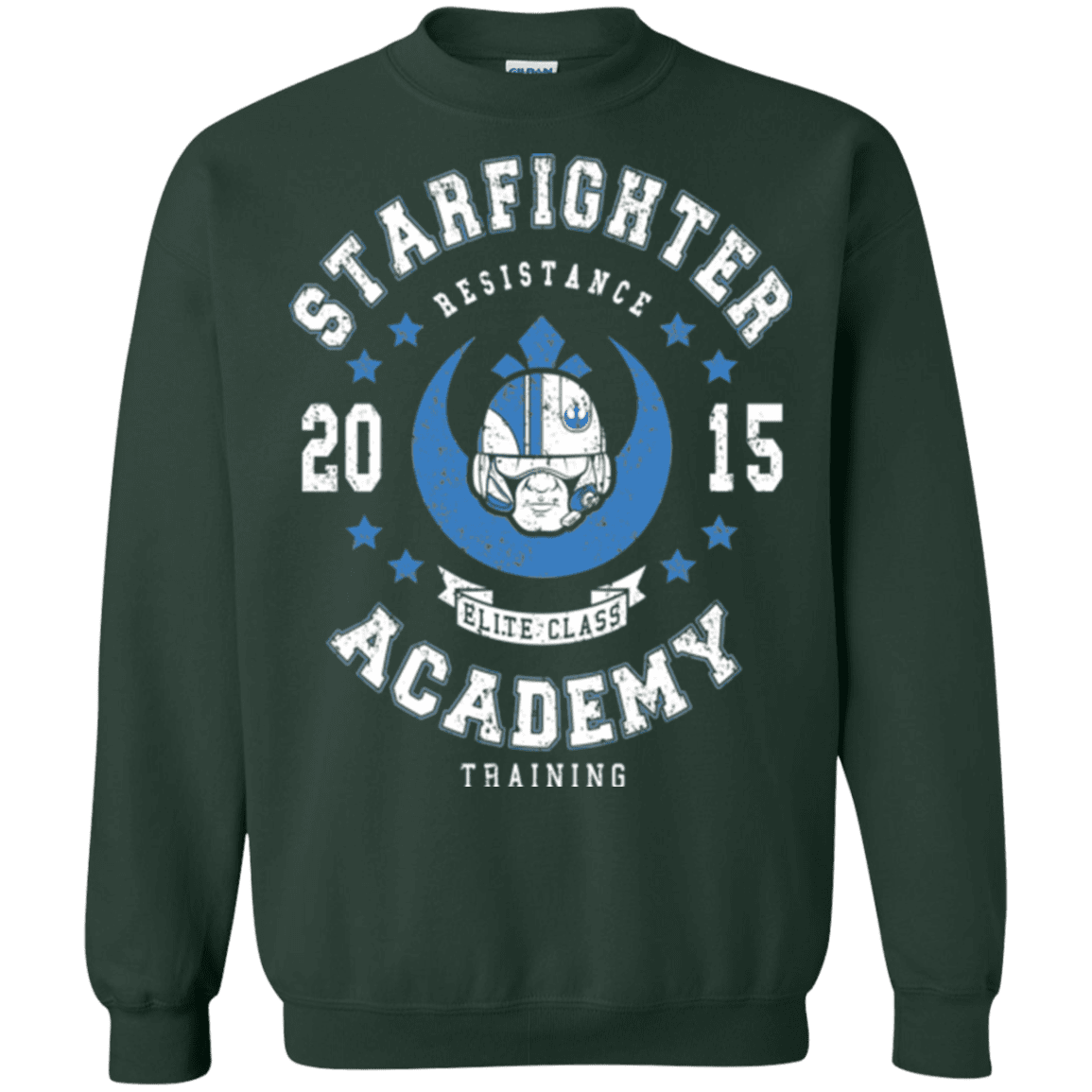Sweatshirts Forest Green / Small Starfighter Academy 15 Crewneck Sweatshirt