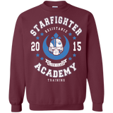 Sweatshirts Maroon / Small Starfighter Academy 15 Crewneck Sweatshirt