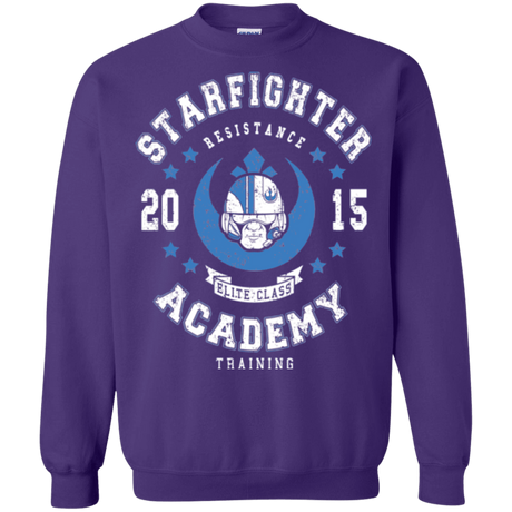 Sweatshirts Purple / Small Starfighter Academy 15 Crewneck Sweatshirt