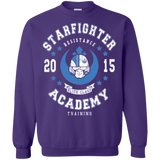 Sweatshirts Purple / Small Starfighter Academy 15 Crewneck Sweatshirt