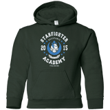Sweatshirts Forest Green / YS Starfighter Academy 15 Youth Hoodie