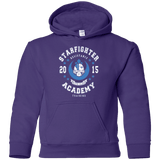 Sweatshirts Purple / YS Starfighter Academy 15 Youth Hoodie