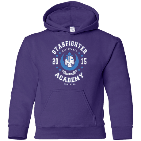 Sweatshirts Purple / YS Starfighter Academy 15 Youth Hoodie