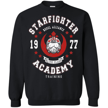 Sweatshirts Black / Small Starfighter Academy 77 Crewneck Sweatshirt