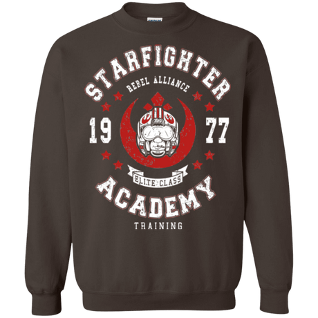 Sweatshirts Dark Chocolate / Small Starfighter Academy 77 Crewneck Sweatshirt