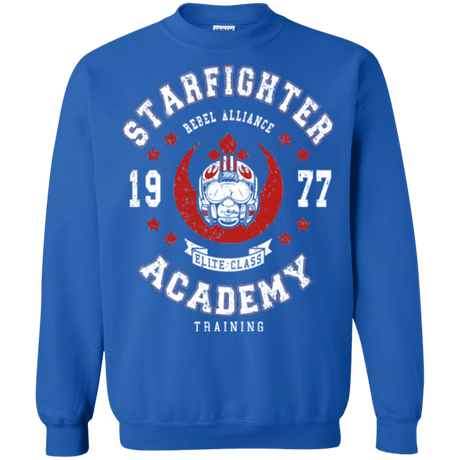 Sweatshirts Royal / Small Starfighter Academy 77 Crewneck Sweatshirt