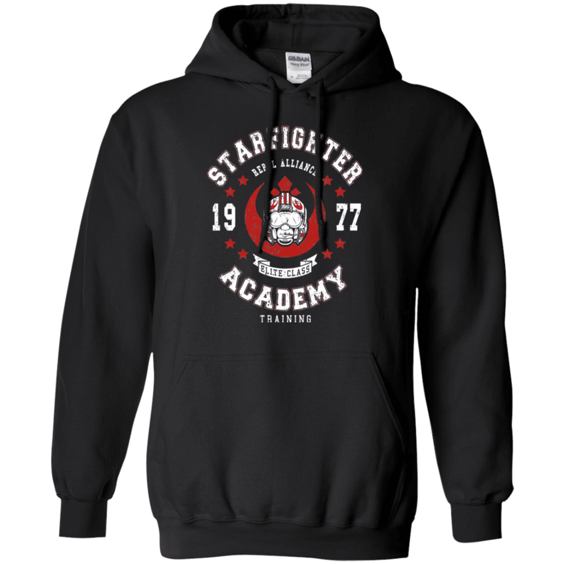 Sweatshirts Black / Small Starfighter Academy 77 Pullover Hoodie