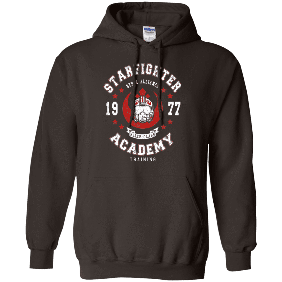 Sweatshirts Dark Chocolate / Small Starfighter Academy 77 Pullover Hoodie