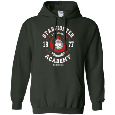 Sweatshirts Forest Green / Small Starfighter Academy 77 Pullover Hoodie