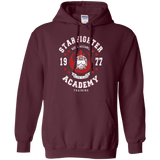 Sweatshirts Maroon / Small Starfighter Academy 77 Pullover Hoodie