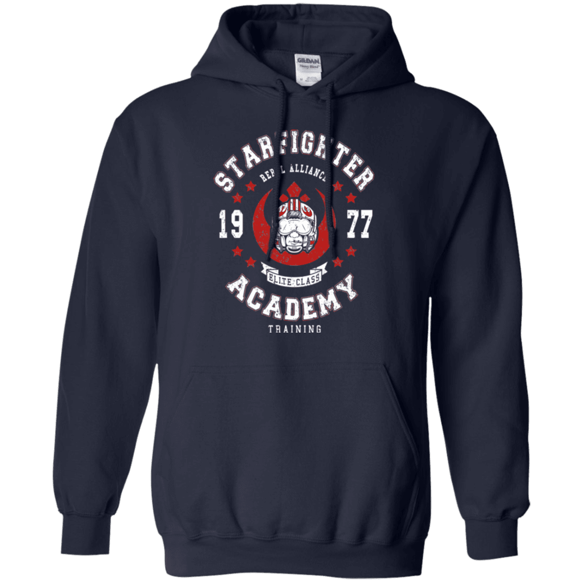 Sweatshirts Navy / Small Starfighter Academy 77 Pullover Hoodie