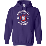 Sweatshirts Purple / Small Starfighter Academy 77 Pullover Hoodie