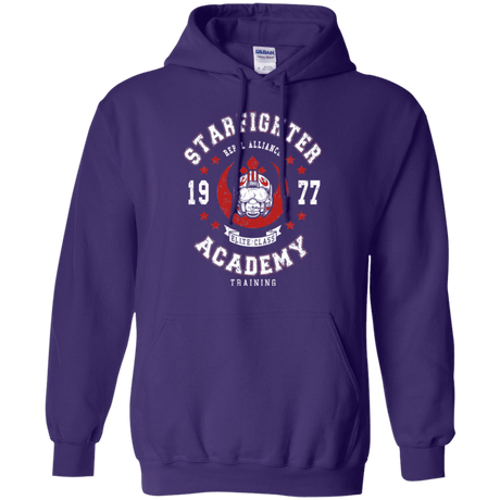 Sweatshirts Purple / Small Starfighter Academy 77 Pullover Hoodie