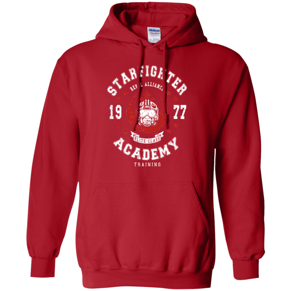 Sweatshirts Red / Small Starfighter Academy 77 Pullover Hoodie