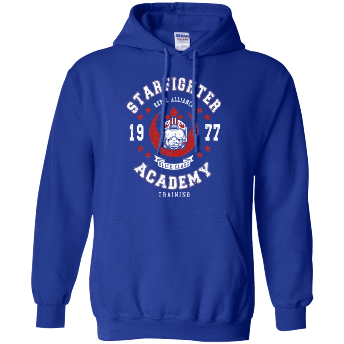 Sweatshirts Royal / Small Starfighter Academy 77 Pullover Hoodie