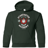 Sweatshirts Forest Green / YS Starfighter Academy 77 Youth Hoodie