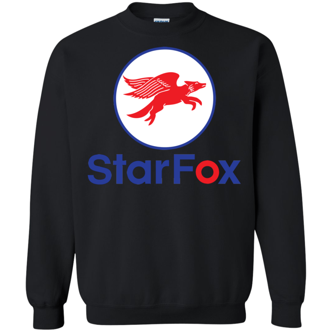 Sweatshirts Black / S Starfox Crewneck Sweatshirt