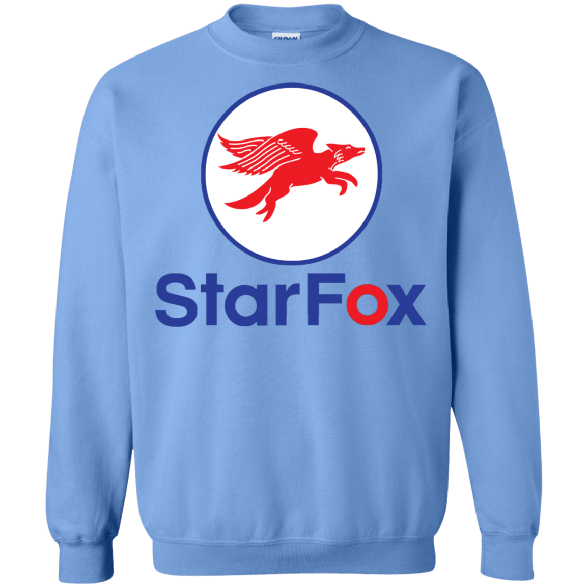 Sweatshirts Carolina Blue / S Starfox Crewneck Sweatshirt