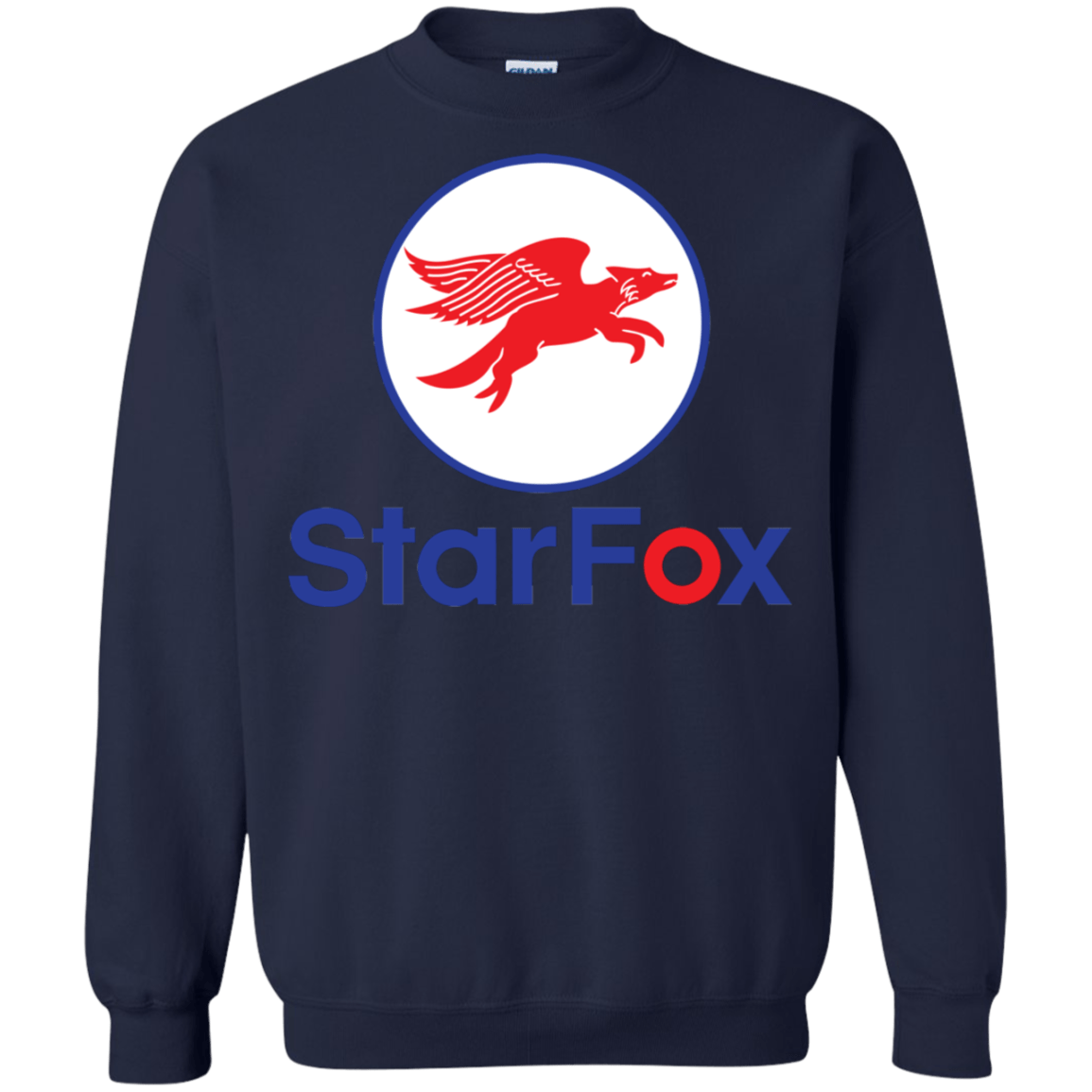 Sweatshirts Navy / S Starfox Crewneck Sweatshirt