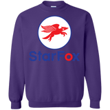Sweatshirts Purple / S Starfox Crewneck Sweatshirt