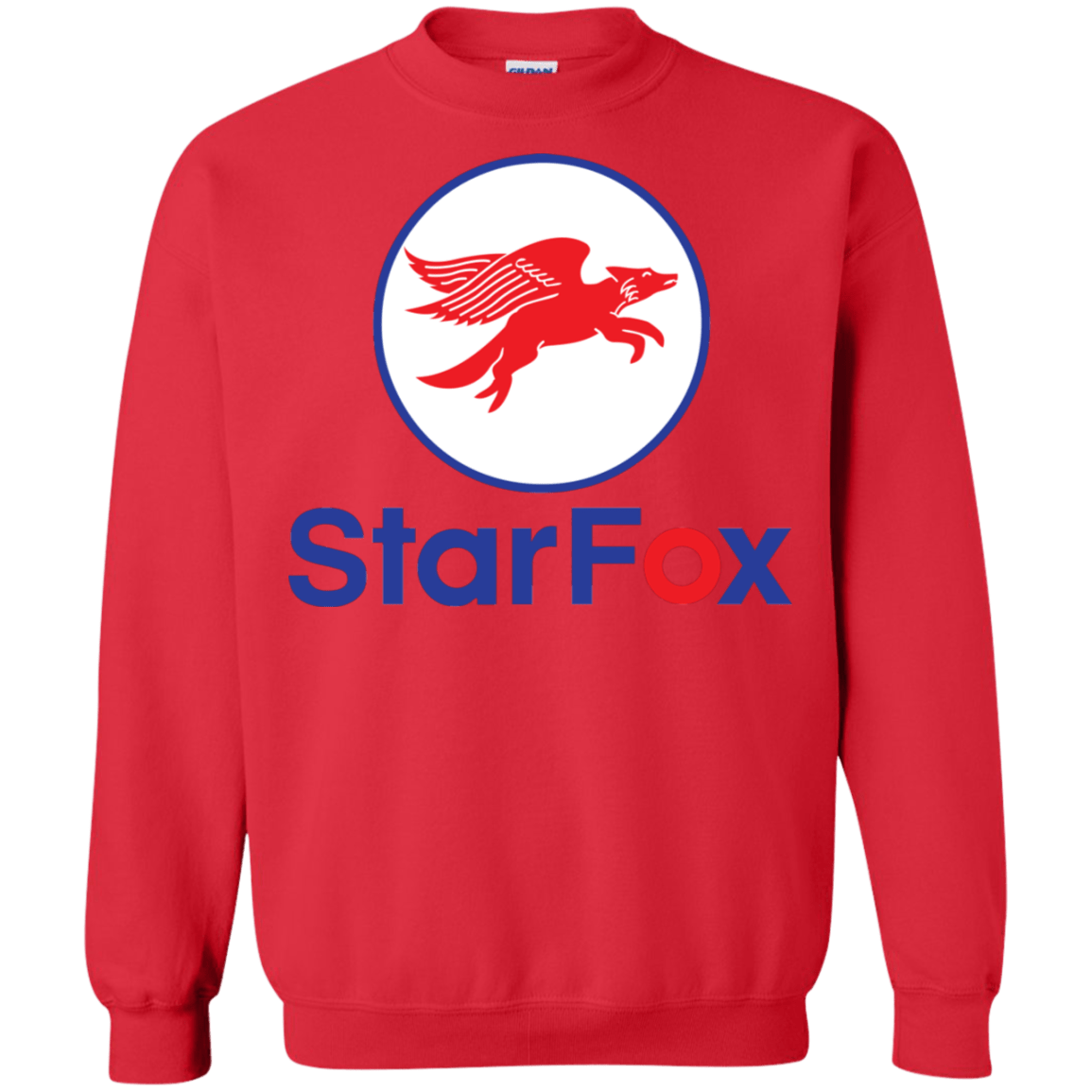 Sweatshirts Red / S Starfox Crewneck Sweatshirt