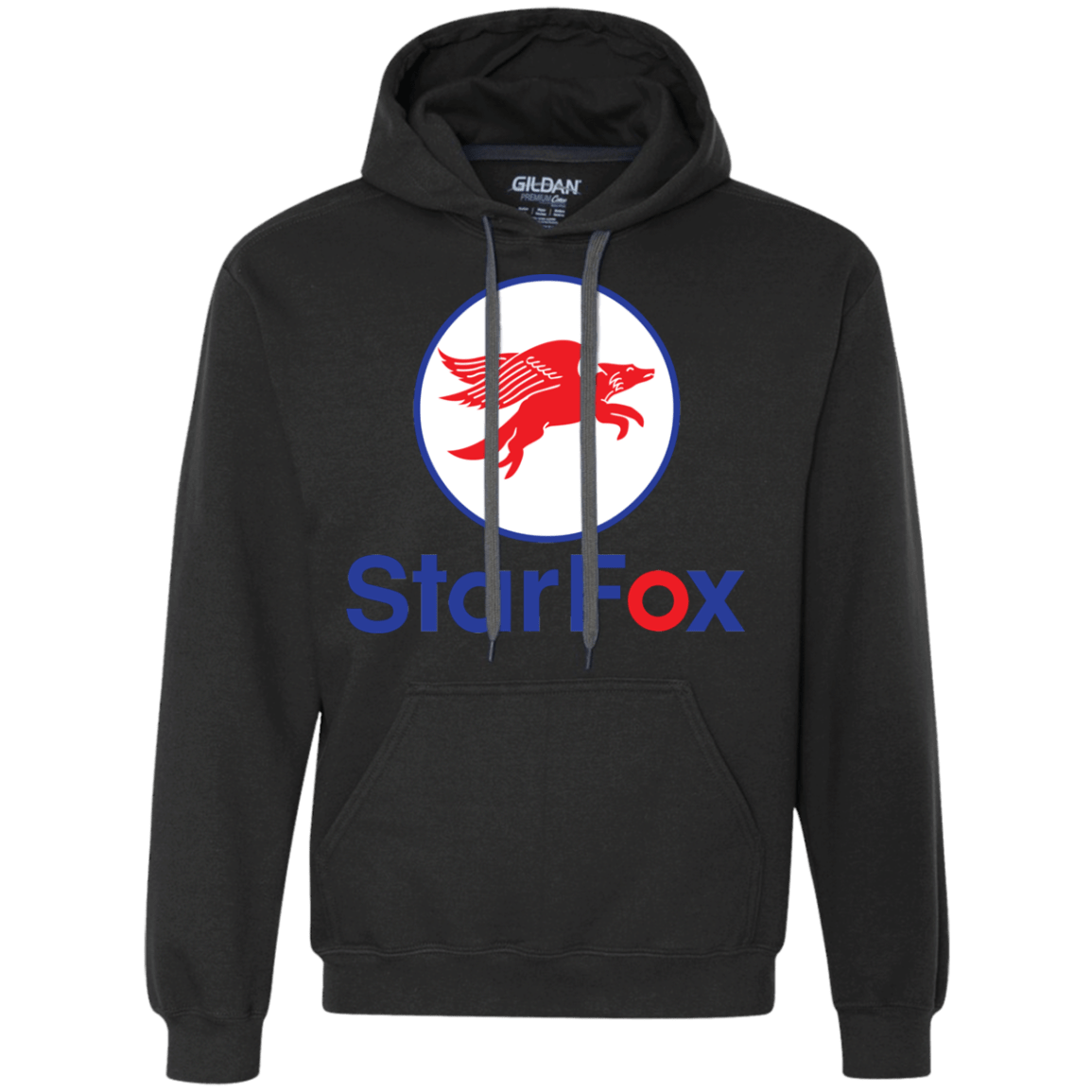 Sweatshirts Black / S Starfox Premium Fleece Hoodie