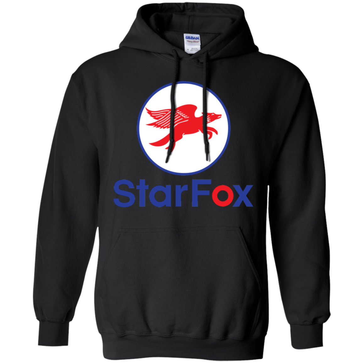 Sweatshirts Black / S Starfox Pullover Hoodie