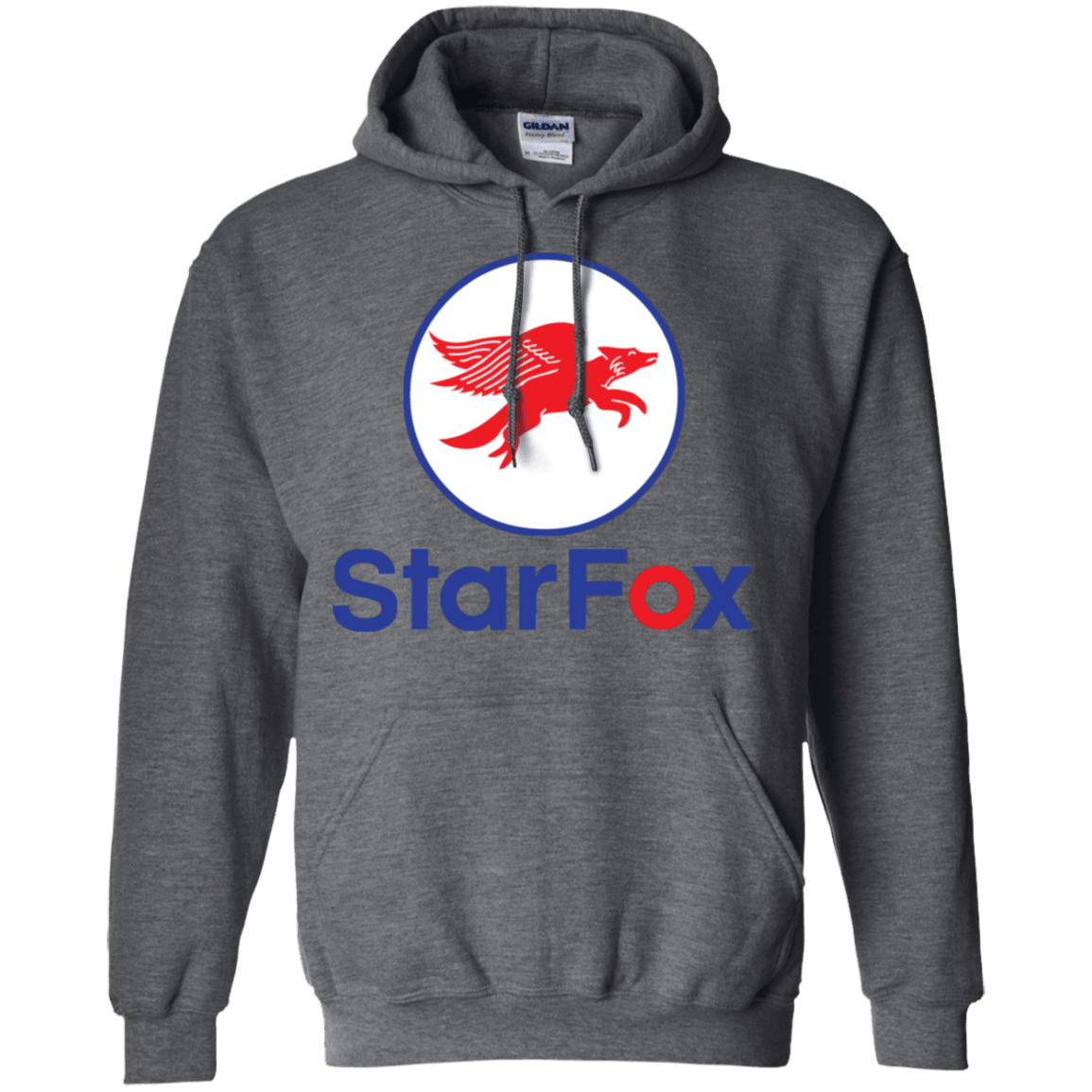 Sweatshirts Dark Heather / S Starfox Pullover Hoodie