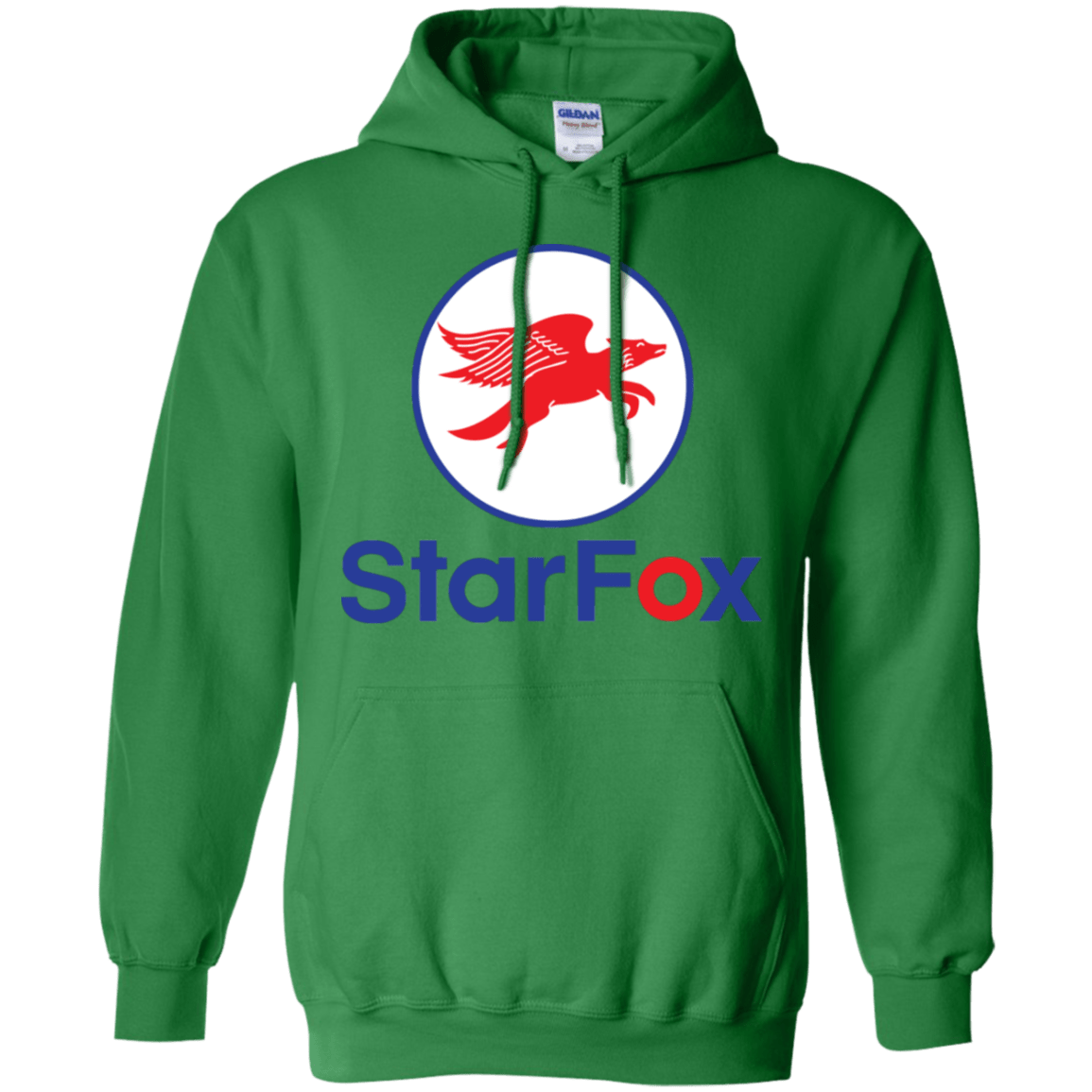 Sweatshirts Irish Green / S Starfox Pullover Hoodie