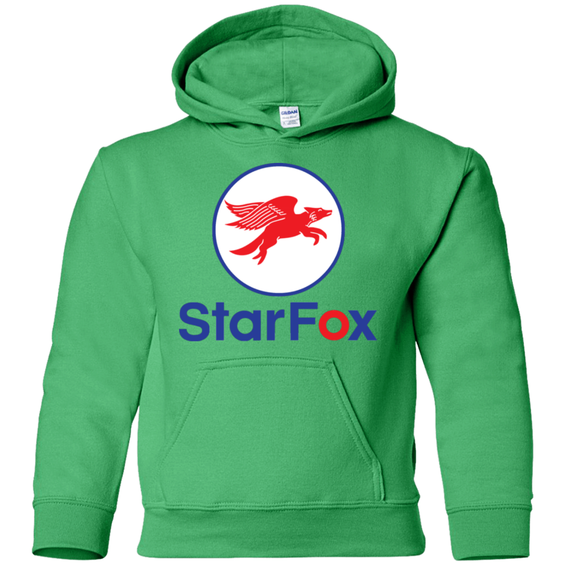 Sweatshirts Irish Green / YS Starfox Youth Hoodie