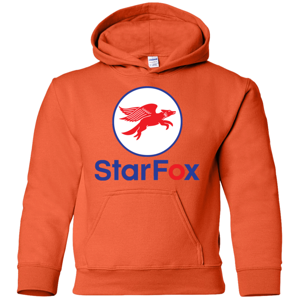 Sweatshirts Orange / YS Starfox Youth Hoodie