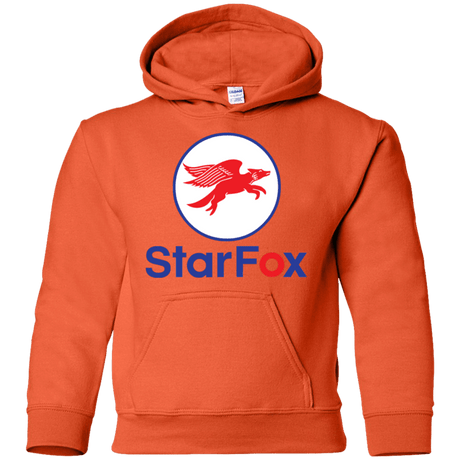 Sweatshirts Orange / YS Starfox Youth Hoodie